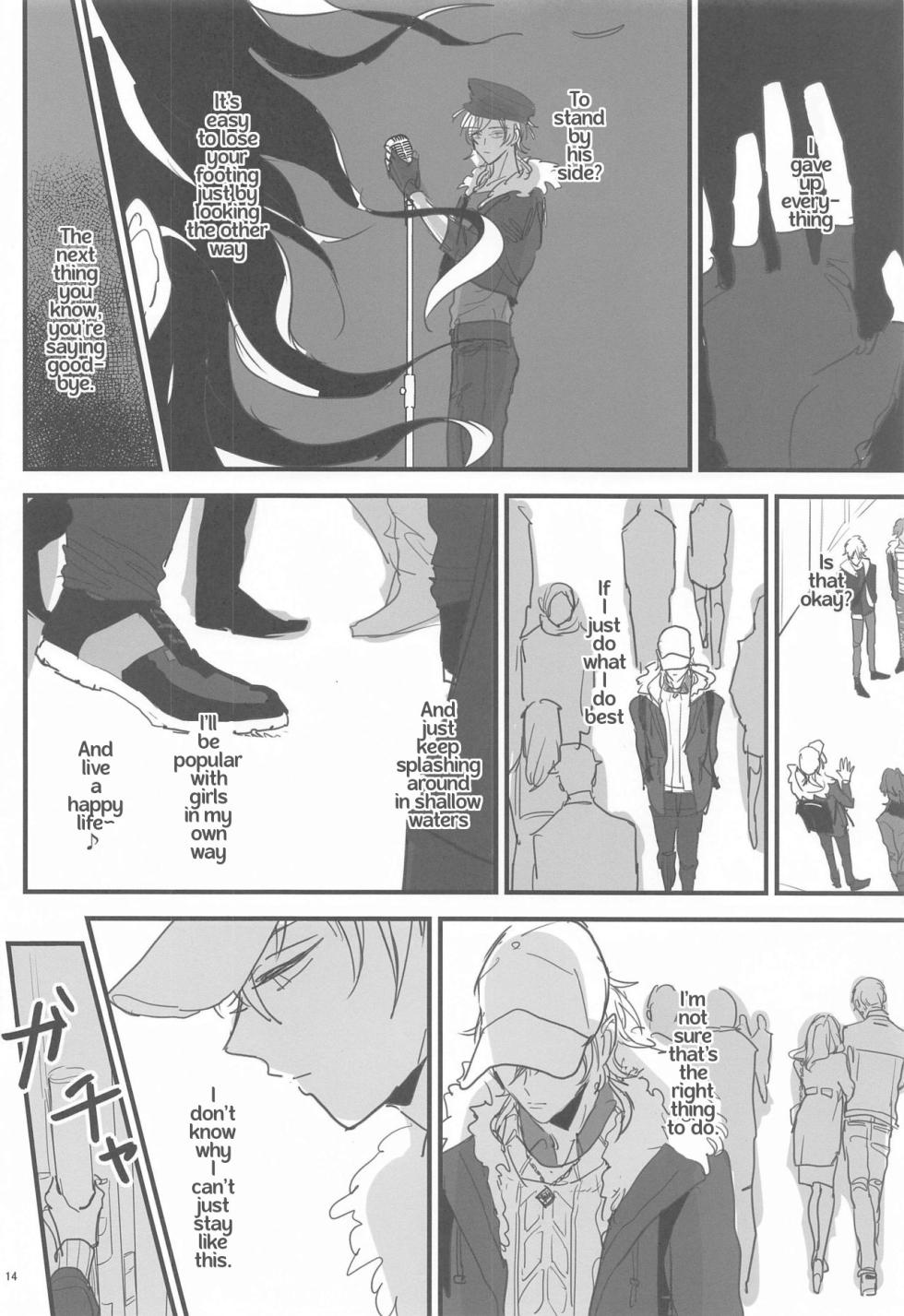 (brilliant days 22) [Kani] Tomo ni Jigoku no Hate Made (Ensemble Stars!) (English translation) - Page 13