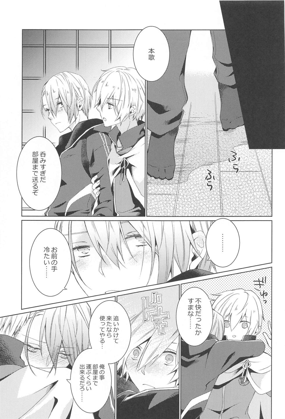 (Kogane Utsusu wa Ruri no Naka 6) [ROAS+ (Rikka)] Hajimete wa Jouzu ni Dekinai (Touken Ranbu) - Page 7