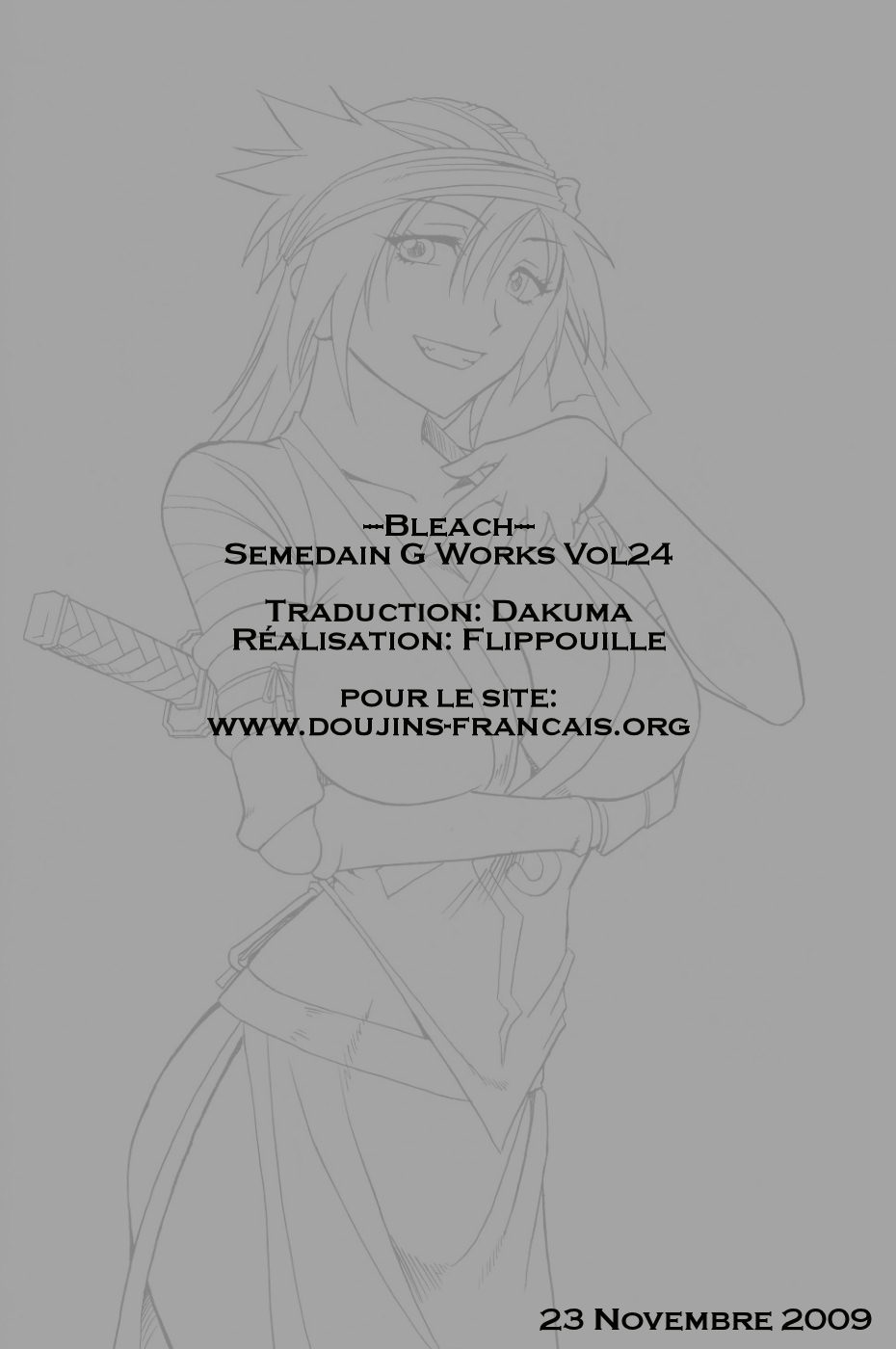 [Semedain G (Mokkouyou Bond)] Semedain G Works Vol. 24 - Shuukan Shounen Jump Hon 4 (Bleach) [French] - Page 17