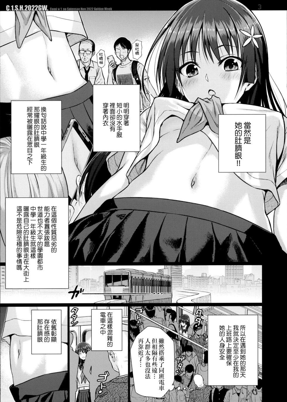 (COMIC1☆20) [40010 1-GO (Shimanto Shisakugata)] C☆1.S.H.2022GW. (Toaru Kagaku no Railgun) [Chinese] - Page 3