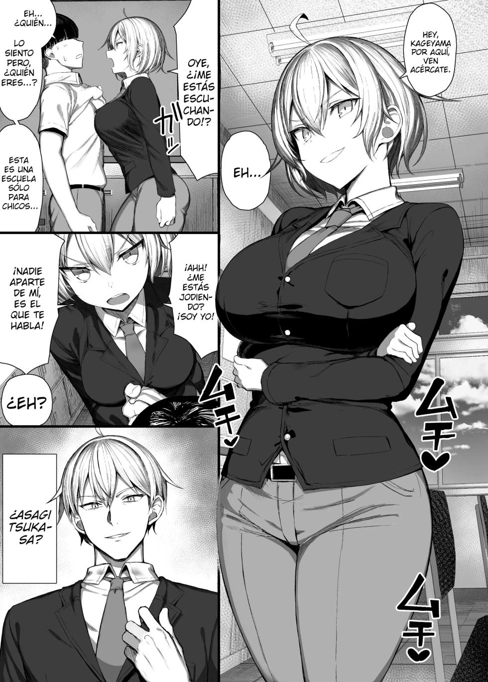 [MOSQUITONE. (Great Mosu)] Ijimekko, Onna ni naru. | Mi Amigo Matón, Se Convirtió En Una Chica. [Spanish] [Lo Hago por Diversión] [Digital] - Page 4