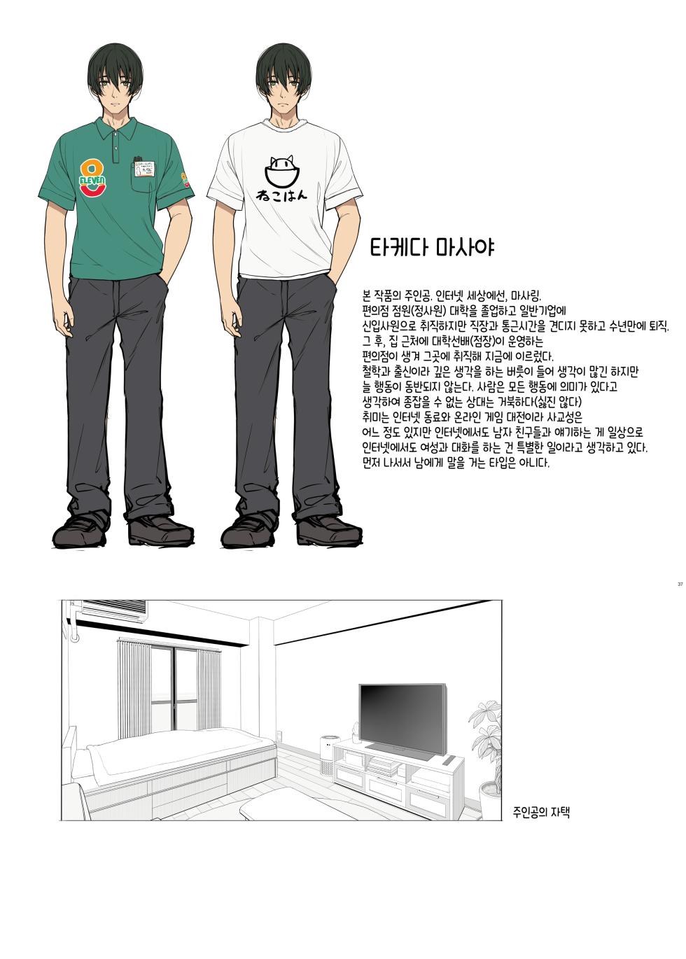 [Kirintei (Kirin Kakeru)] Jiraikei Joshi wa Ie Totsu shite game Shinagara H mo Shitai~ [Korean] [Digital] - Page 36