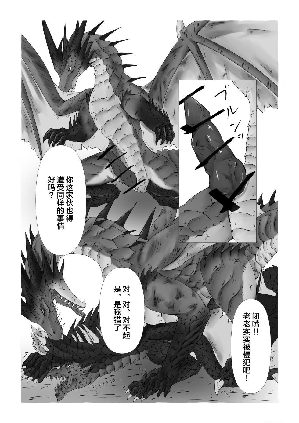 (Kemoket 13) [Kiri] Ryumyakuga Tsudoutani | 龙脉聚集之谷 (Monster Hunter) [Chinese] [ZX个人汉化] [Digital] - Page 10