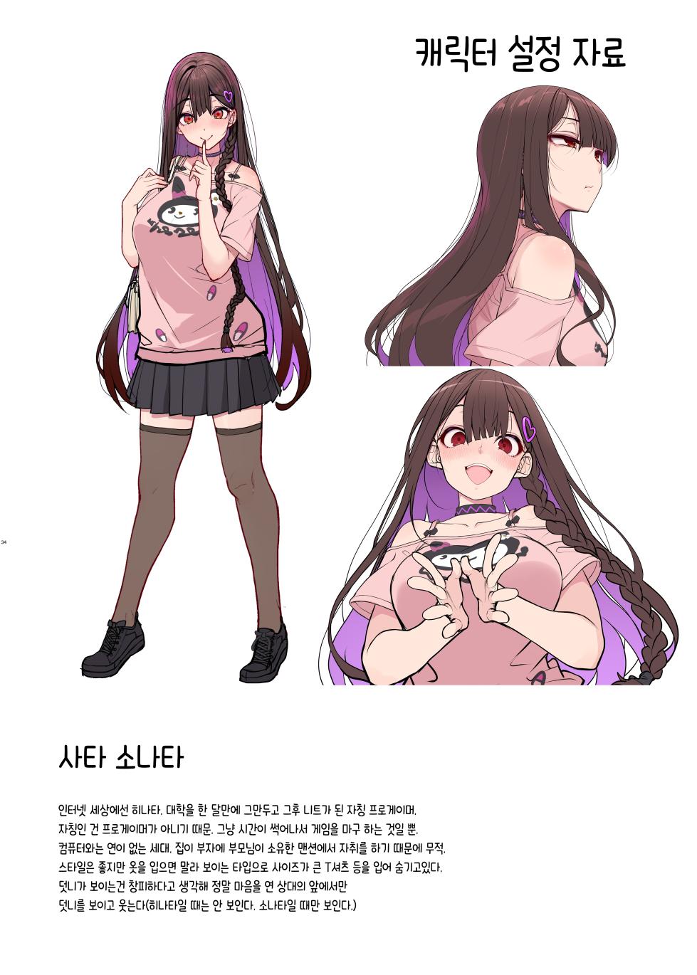 [Kirintei (Kirin Kakeru)] Jiraikei Joshi wa Ie Totsu shite game Shinagara H mo Shitai~ | 지뢰계 여자는 집에 처들어가서 게임하면서 섹스하고 싶어 [Korean] [Digital] - Page 33