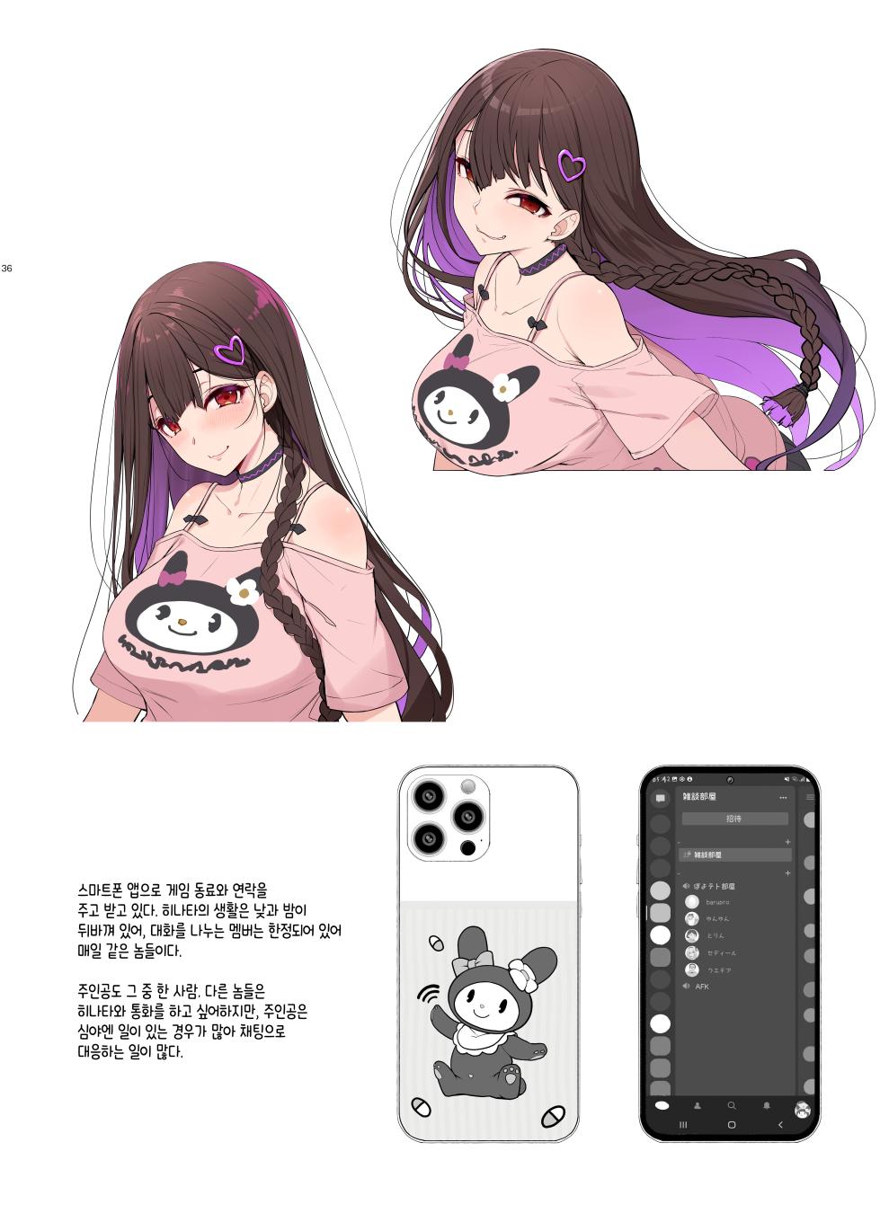 [Kirintei (Kirin Kakeru)] Jiraikei Joshi wa Ie Totsu shite game Shinagara H mo Shitai~ | 지뢰계 여자는 집에 처들어가서 게임하면서 섹스하고 싶어 [Korean] [Digital] - Page 35