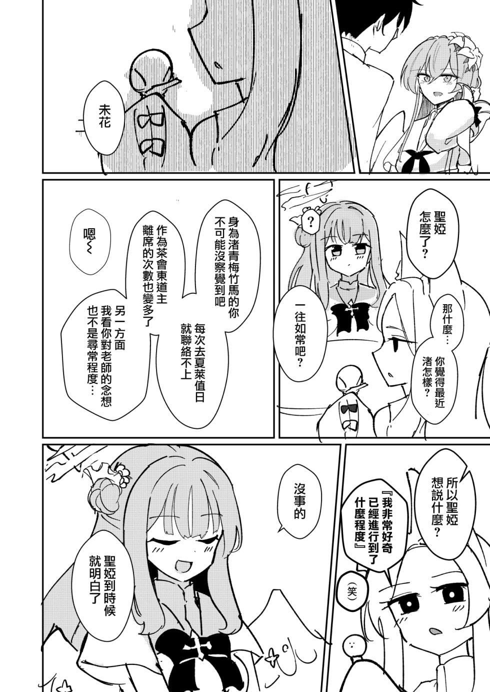 [CHIEUCHI (Bone Hiko)] Yokujou Yokka no Seitokai | 情欲羽翼下的學生會 (Blue Archive) [Chinese] [Digital] - Page 21