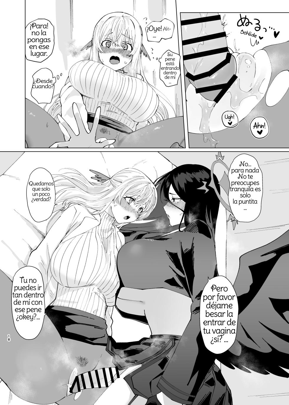 [Seishukushinsho (Sakuba Saiga)] Tandeki Meruto (Blue Archive) [Spanish] [Amaterasu] - Page 18