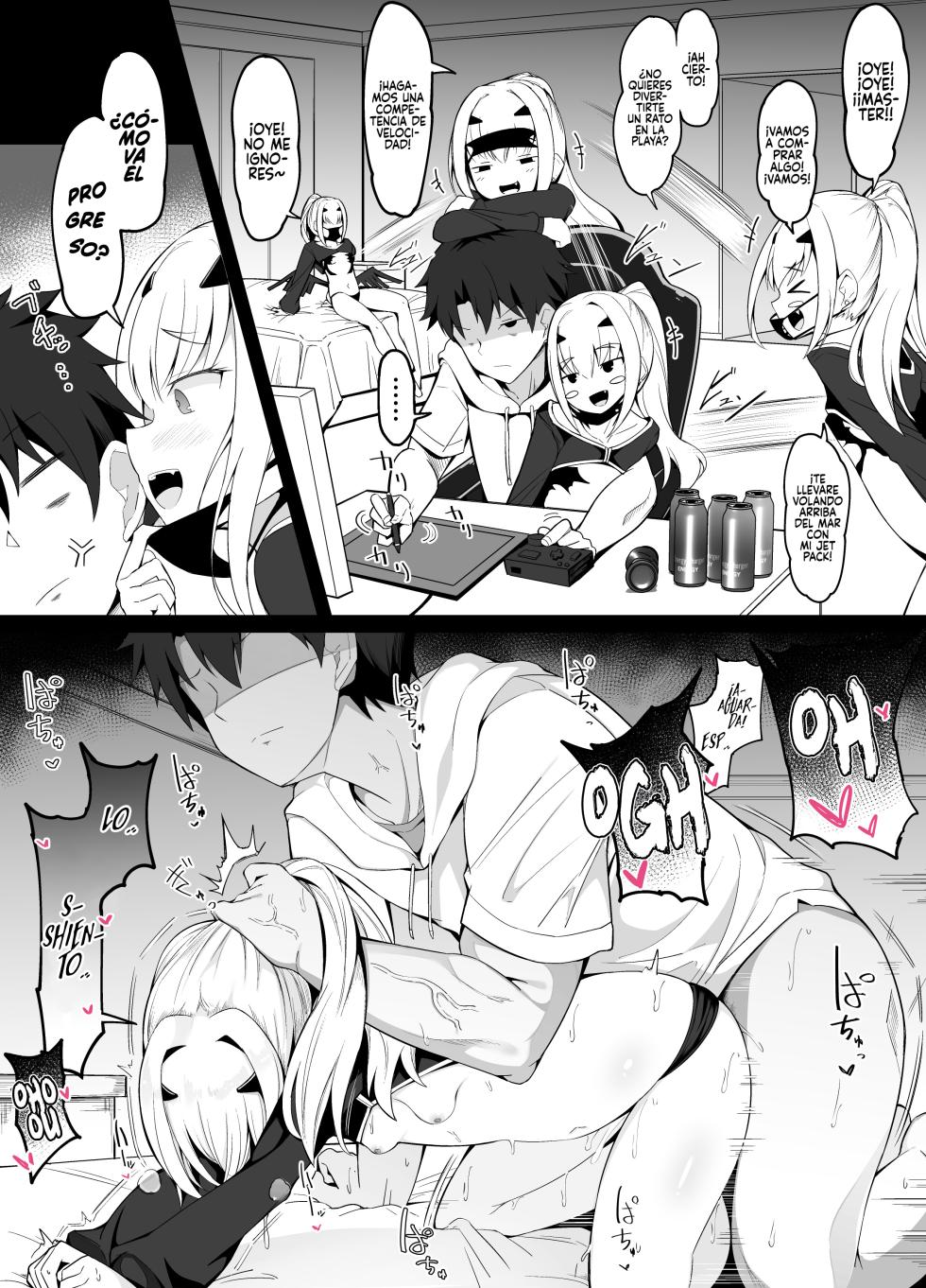 [Corundum] 8-gatsu Ban Kongetsu no Ero Manga 2 (Melusine) (Fate/Grand Order) [Spanish] [Rakuen Translations] - Page 1