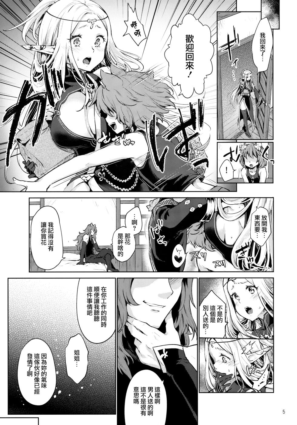 (SC2017 Winter) [Kaze no Gotoku! (Fubuki Poni)] Hajimete no Sekaiju 2 (Sekaiju no Meikyuu) [Chinese] [個性陰暗君] - Page 5