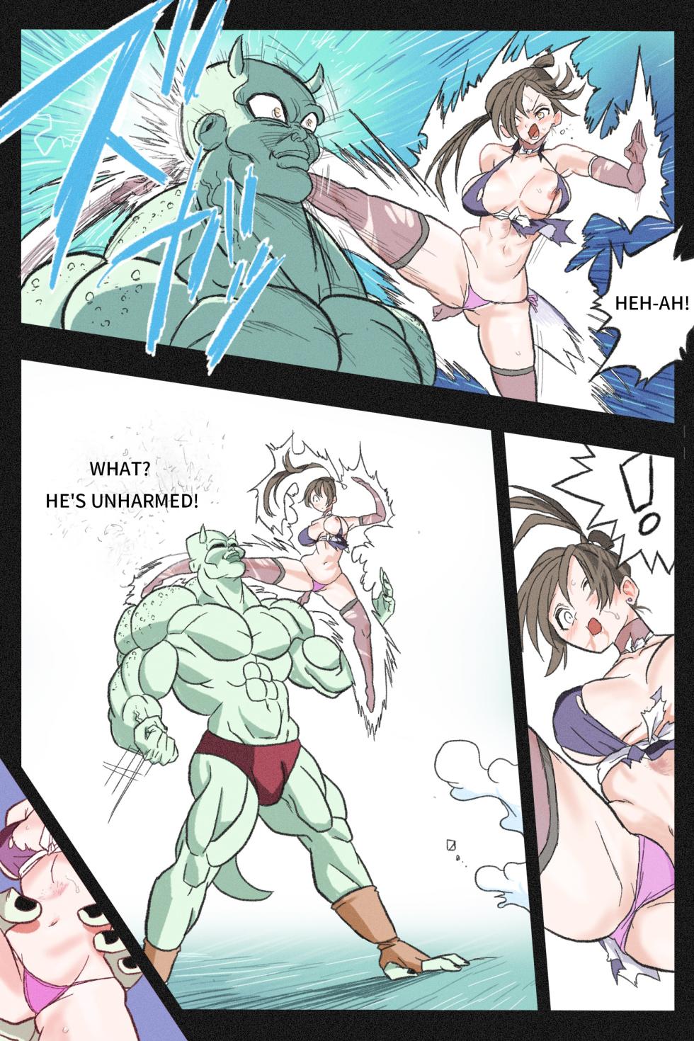 [Okamoto Gahaku] Mankoku Bujutsukai 3 ~Oni Yuki Kunoichi Goumon Hen~ [English] - Page 32