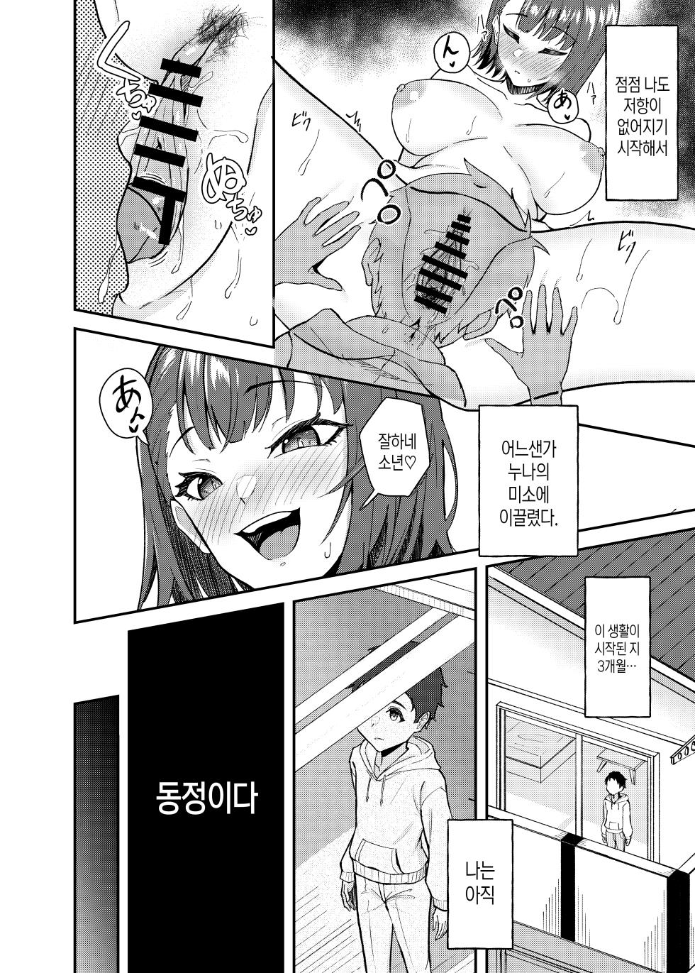 [Strand∞ (Kujo Shima)] Gokudou no Onee-san to Issho ni Naru Hanashi | 야쿠자 누나와 하나가 되는 이야기 [Korean] [Digital] - Page 14