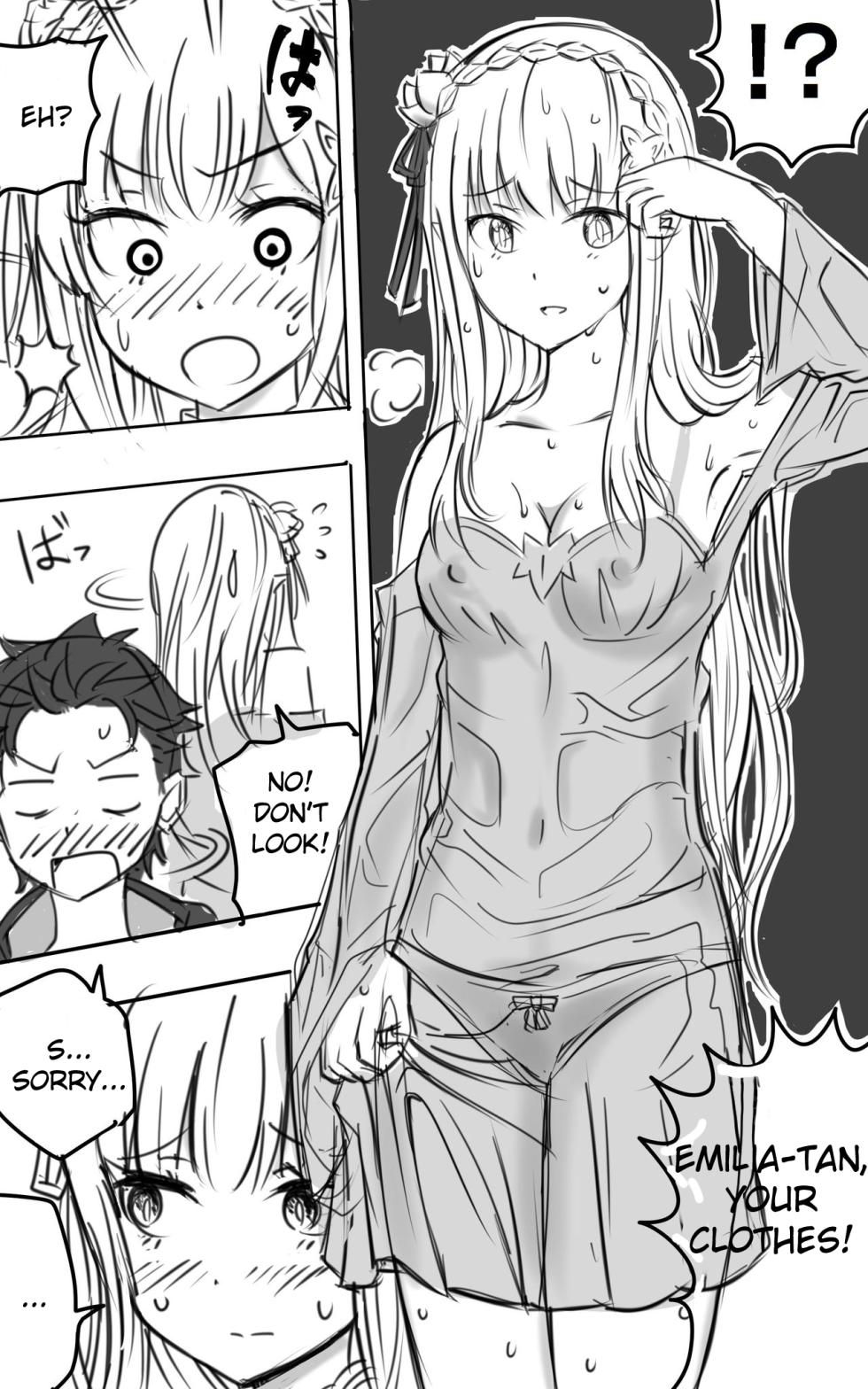 [NIJI-TERU] Amazing Sex with Emilia-tan (Re:Zero kara Hajimeru Isekai Seikatsu) [English] - Page 4