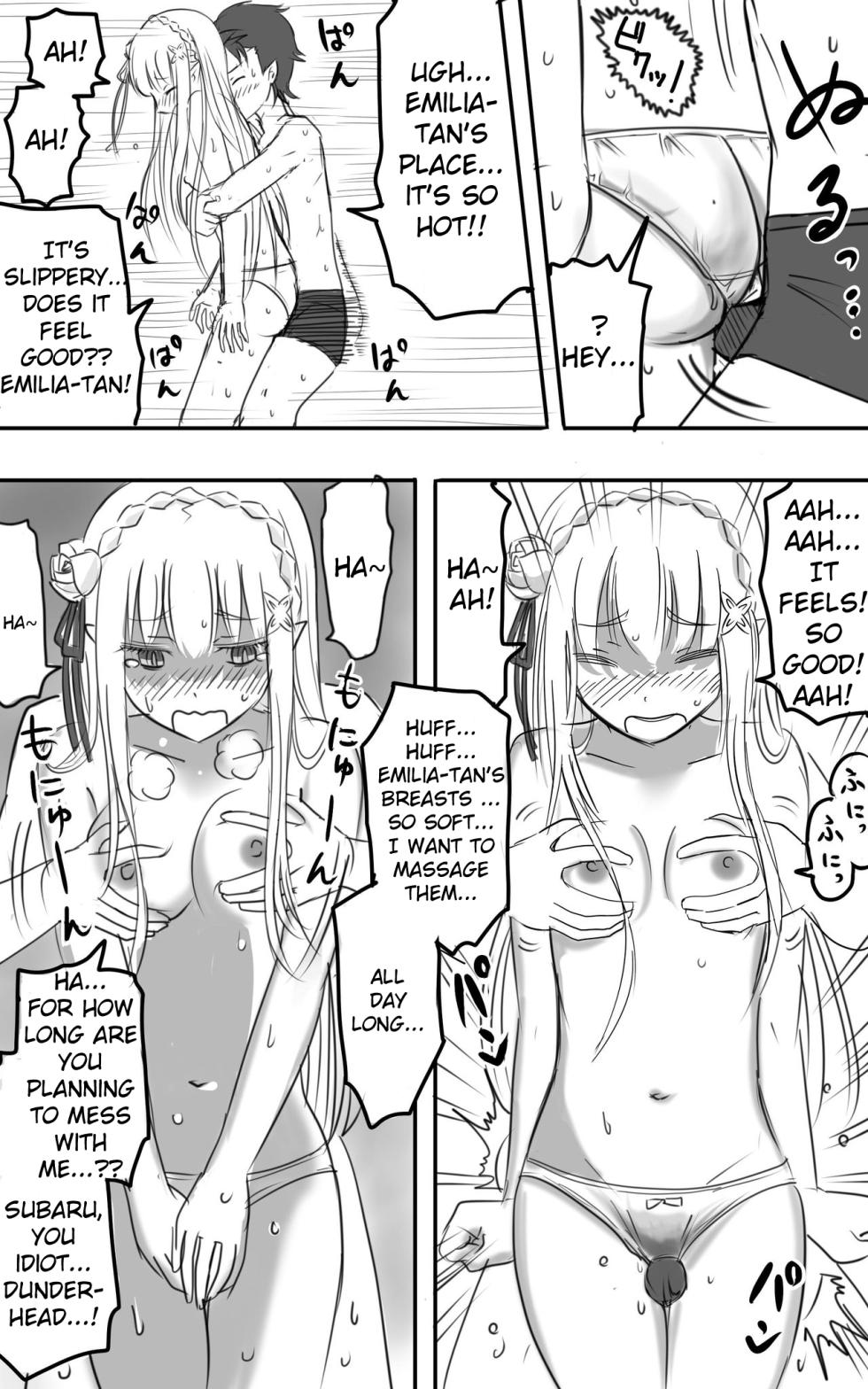 [NIJI-TERU] Amazing Sex with Emilia-tan (Re:Zero kara Hajimeru Isekai Seikatsu) [English] - Page 10