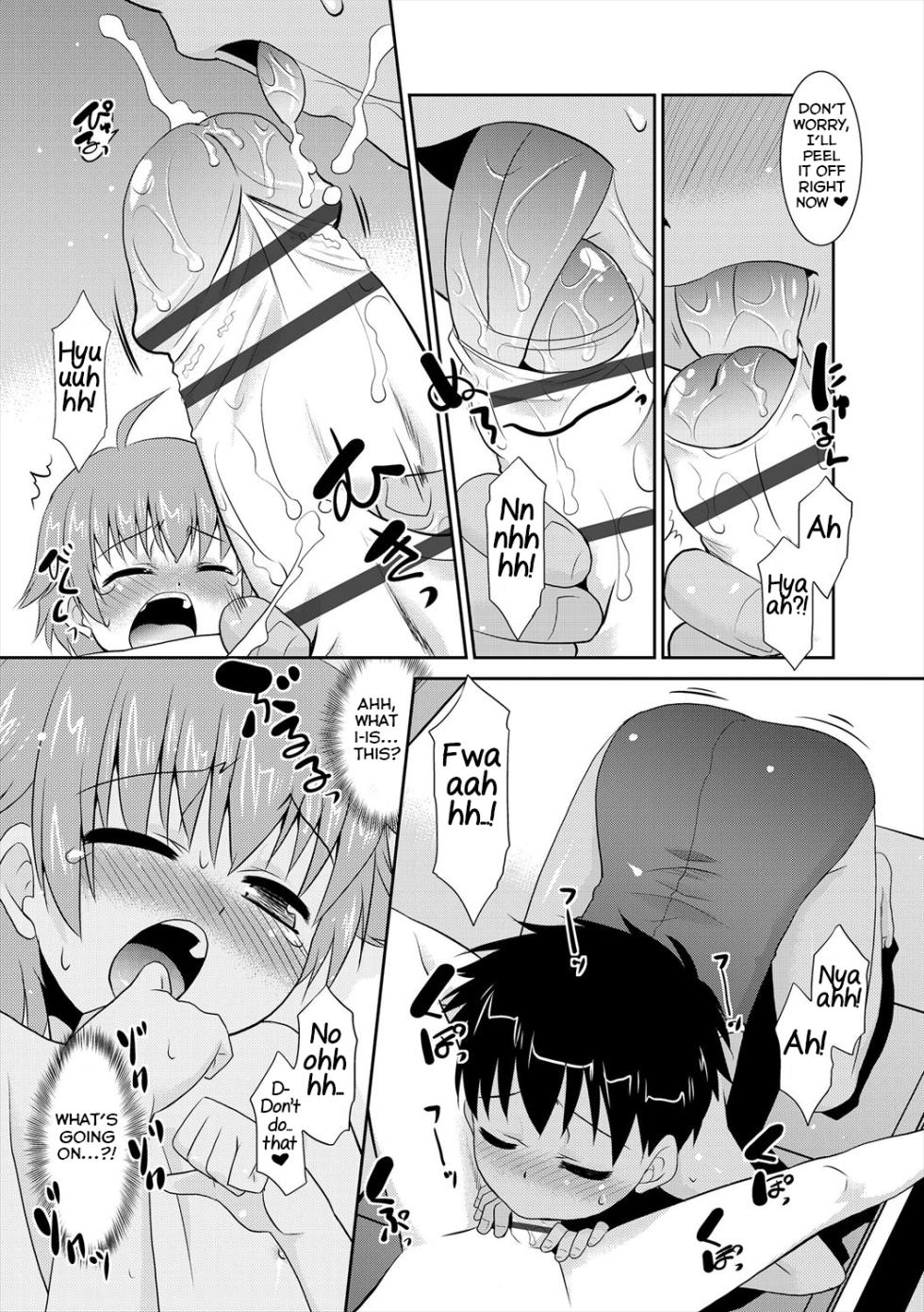 [Nekogen] Shinyuu ga Mizugi ni Kigaetara... (Bokura no Koushoku Shounen Dan) [English] [Yuuta's Blog] - Page 9