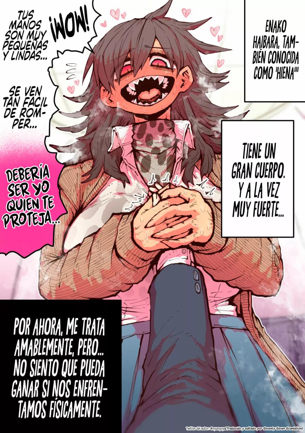 [Zyugoya] Hyena-chan ni Nerawarete | Siendo el objetivo de Hiena-chan [Spanish] [Seventy Seven Scan] [Ongoing] - Page 12