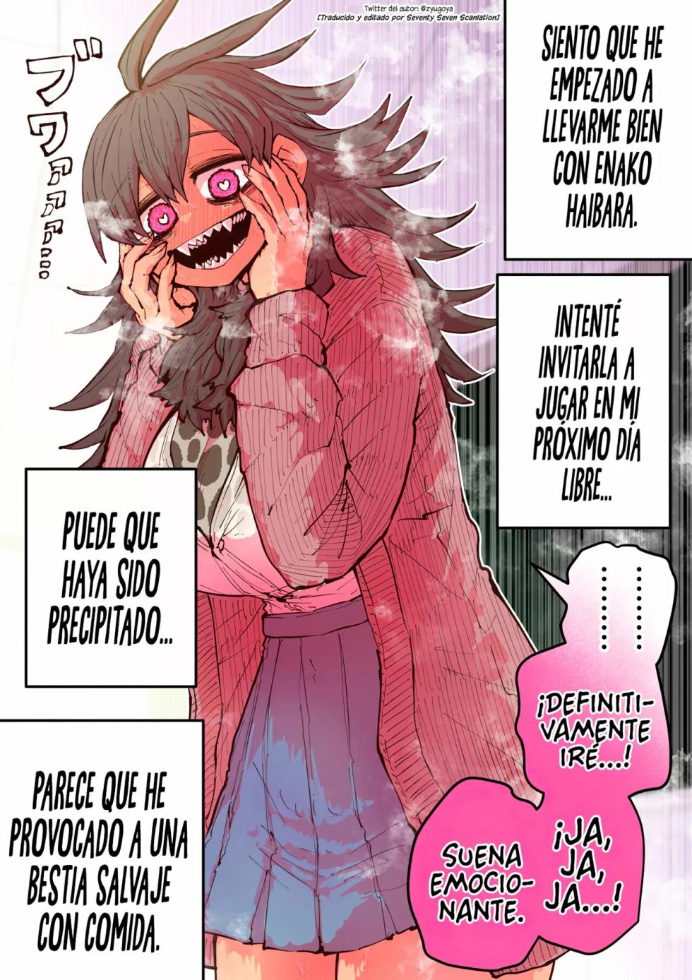 [Zyugoya] Hyena-chan ni Nerawarete | Siendo el objetivo de Hiena-chan [Spanish] [Seventy Seven Scan] [Ongoing] - Page 15