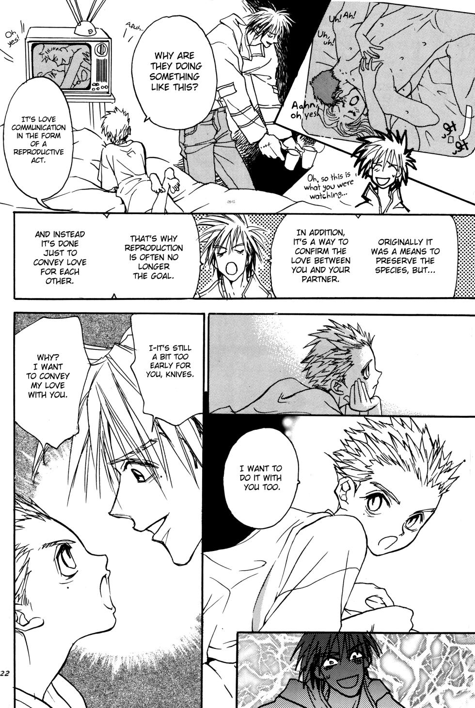 (C60) [DEATH POWDER (Genevieve VI)] Crazy Diamond (Trigun) [English] {Chin²} - Page 23