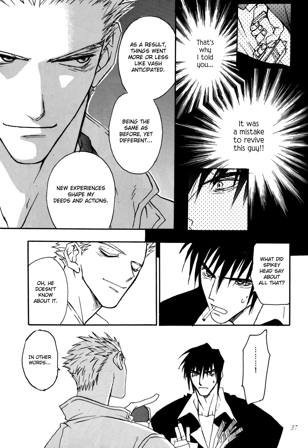 (C60) [DEATH POWDER (Genevieve VI)] Crazy Diamond (Trigun) [English] {Chin²} - Page 38