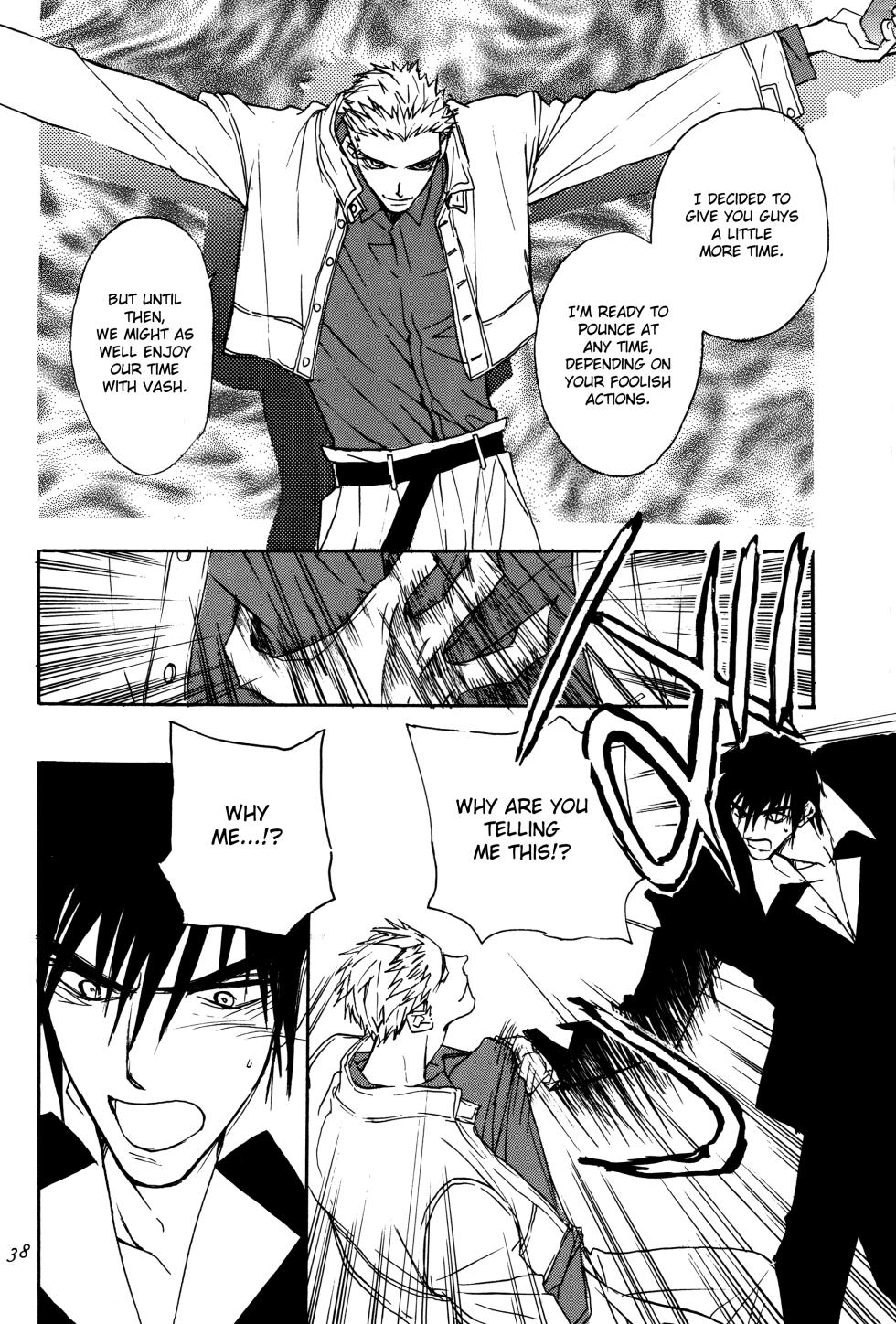 (C60) [DEATH POWDER (Genevieve VI)] Crazy Diamond (Trigun) [English] {Chin²} - Page 39