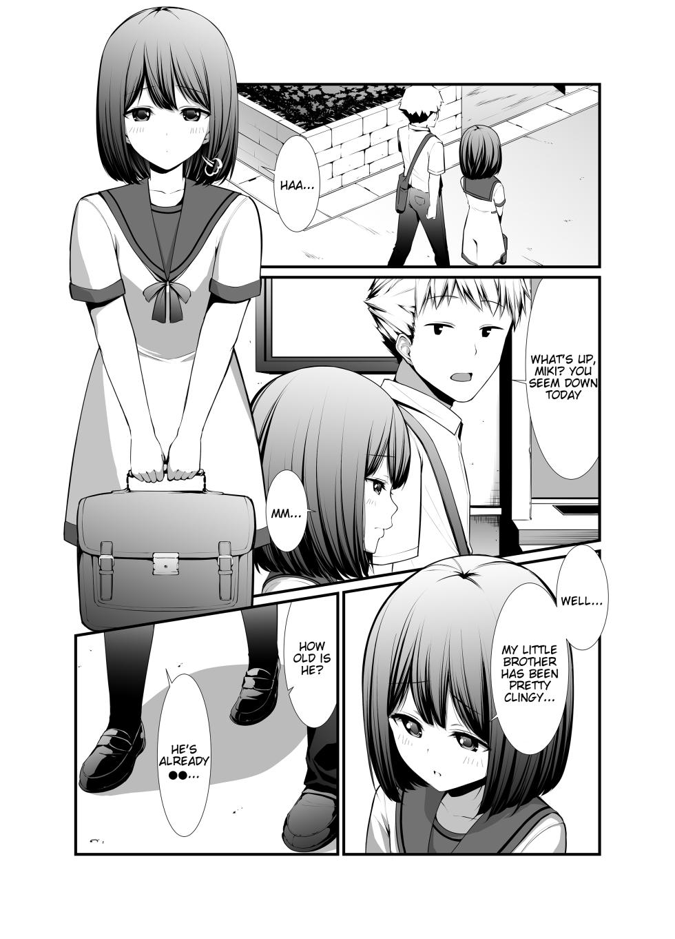 [Kakurenbo (Yoyomura)] Ane to Otouto (Kanojo no Himegoto ~NTR ni Hamaru Anthology~) [English] [Tigoris Translates] - Page 2
