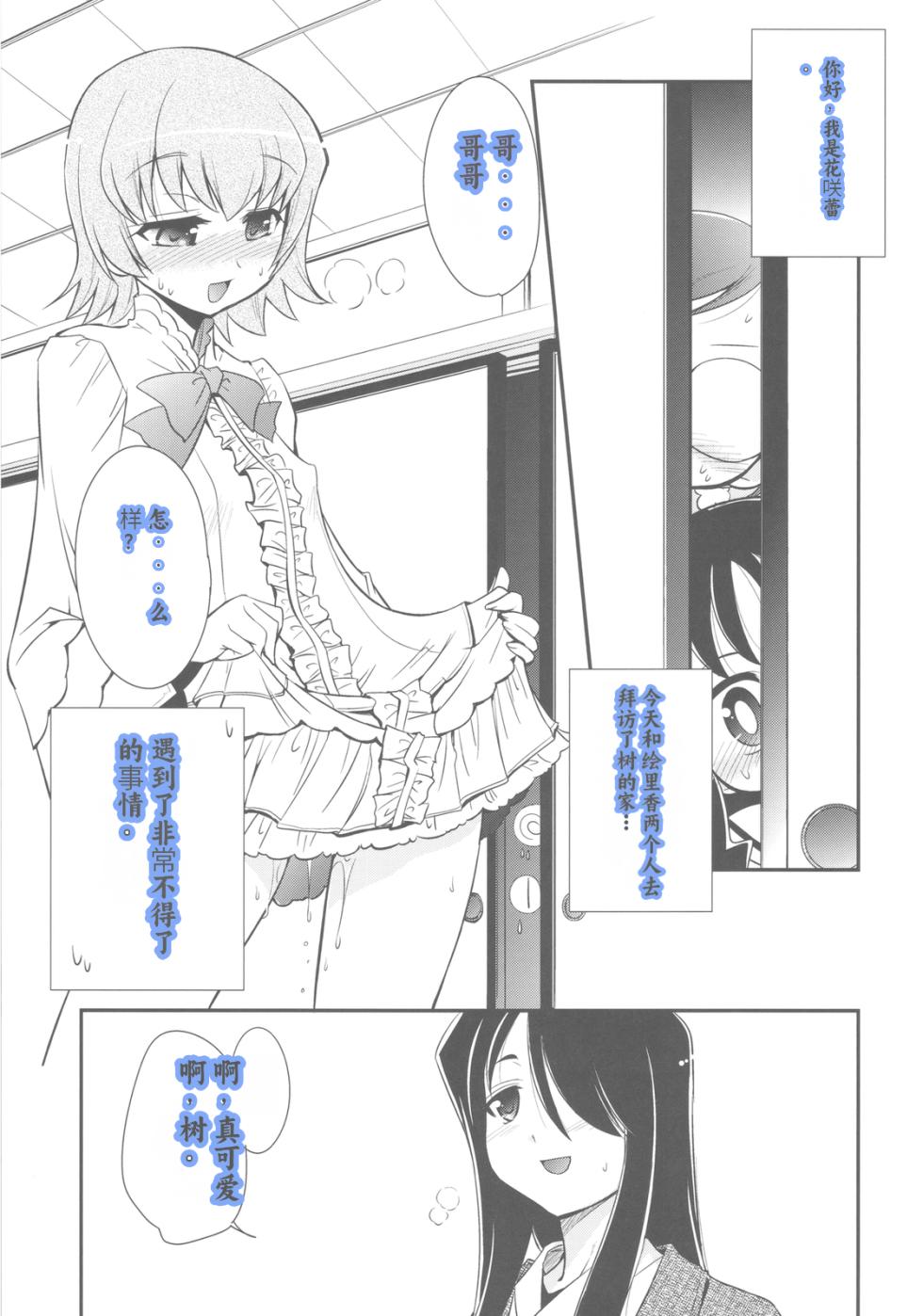(C78) [YOKOSHIMAYA. (Yokoshima Takemaru)] Itsuki no Hana (HeartCatch Precure!) [Chinese] [个人团子翻译] - Page 5