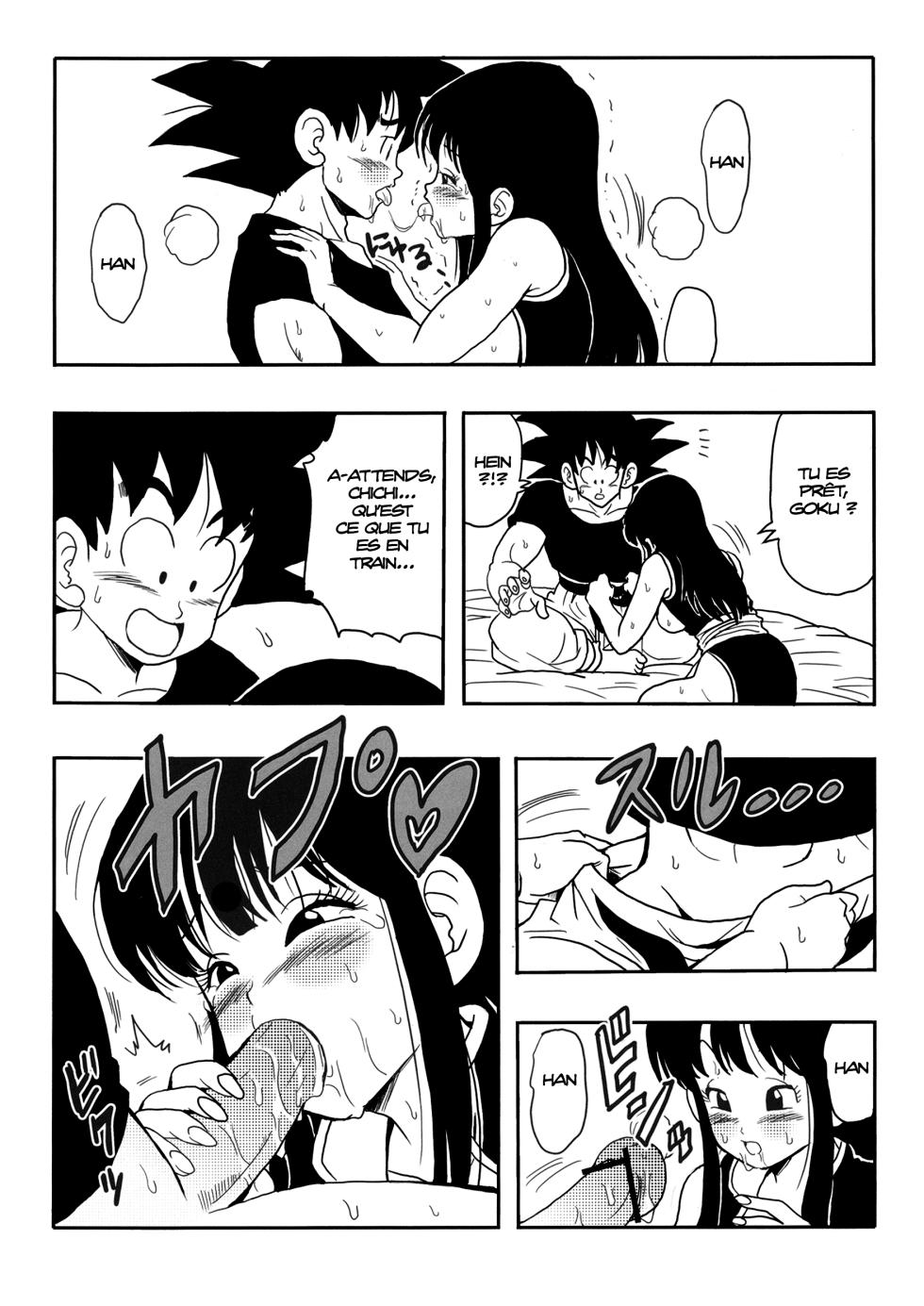 [Monkees (YoungJiJii)] Chichi to Goku | Chichi et Goku (Dragon Ball) [French] - Page 24