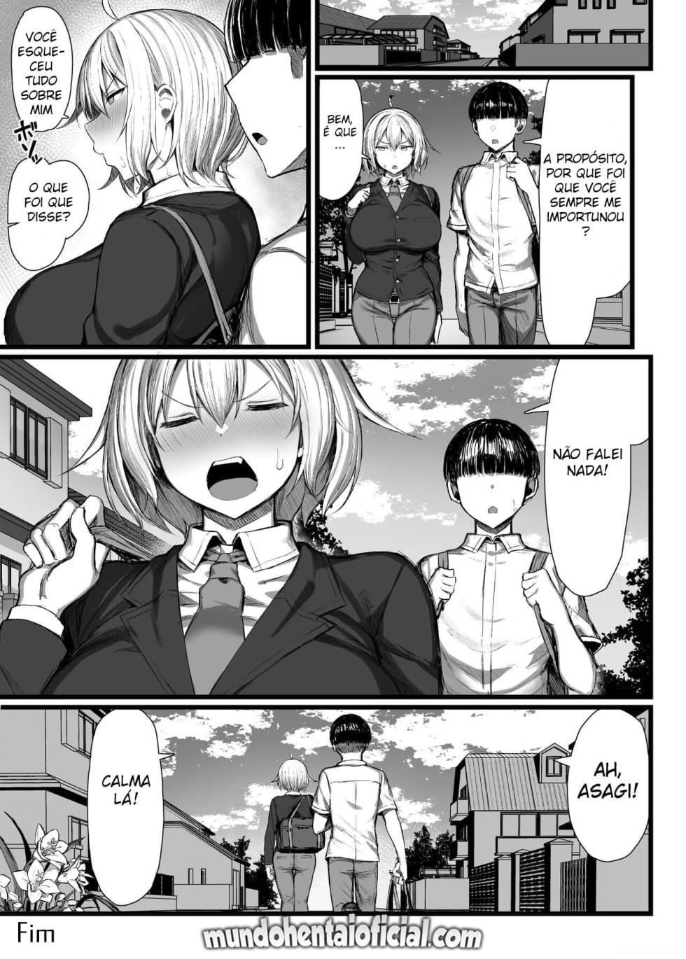 (C100) [MOSQUITONE. (Great Mosu)] Ijimekko, Onna Ni Naru. | My Bully, Turned Into A Girl. [Portuguese-BR] - Page 40