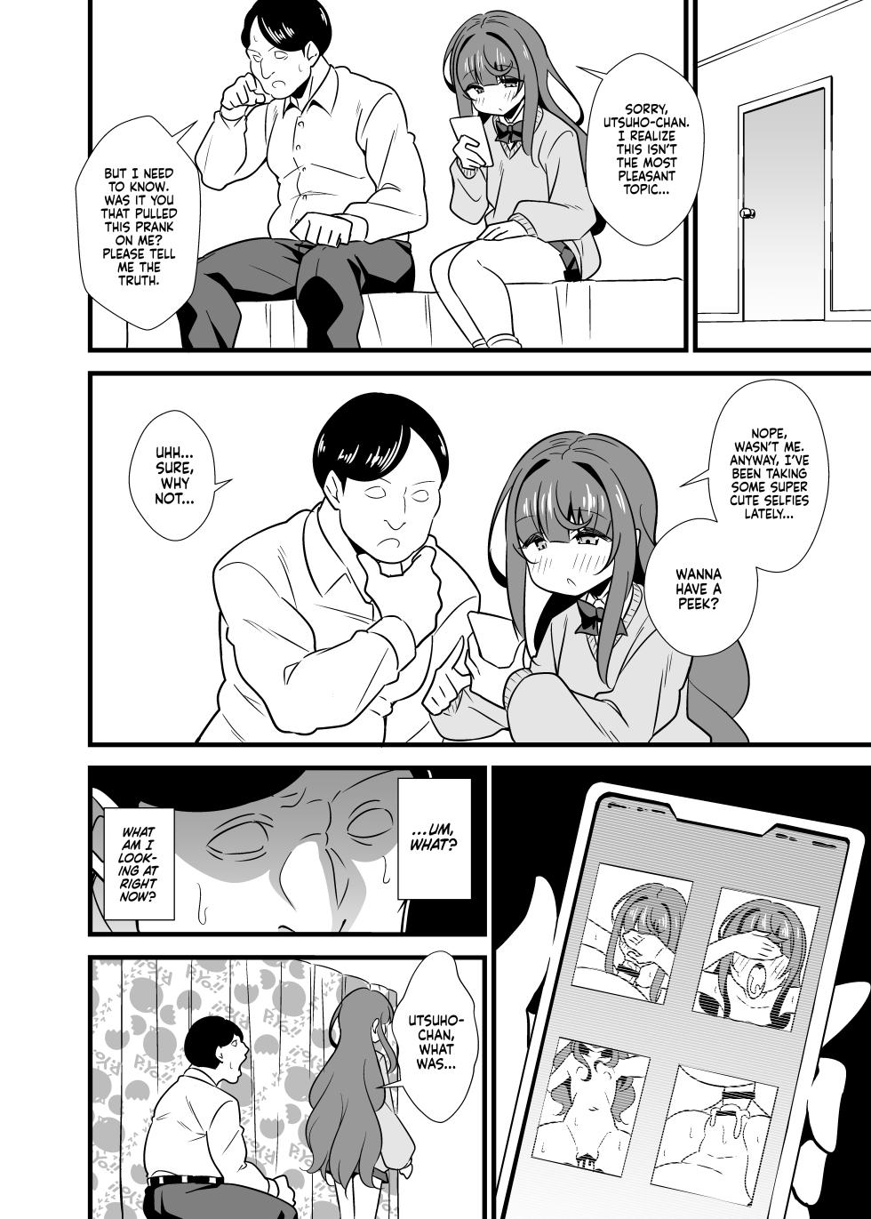Circle Tokomaya (Tokomaya Keita)] Oji Saimin Donkan na Ojisan wa Mori no Tsuita Mei-kko Senyou Niku Dirudo | Uncle Hypnosis - A Naughty Niece Uses Her Oblivious Uncle As Her Personal Meat Dildo [English] [Xzosk] [Digital] - Page 5