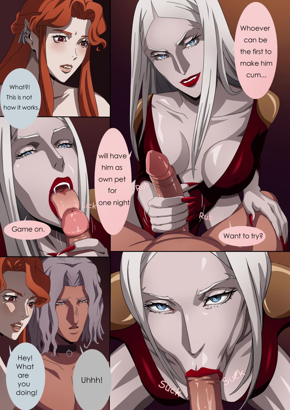 [Foot Croft] Castlevania Part 1 - Carmilla (Castlevania) [Decensored] - Page 7