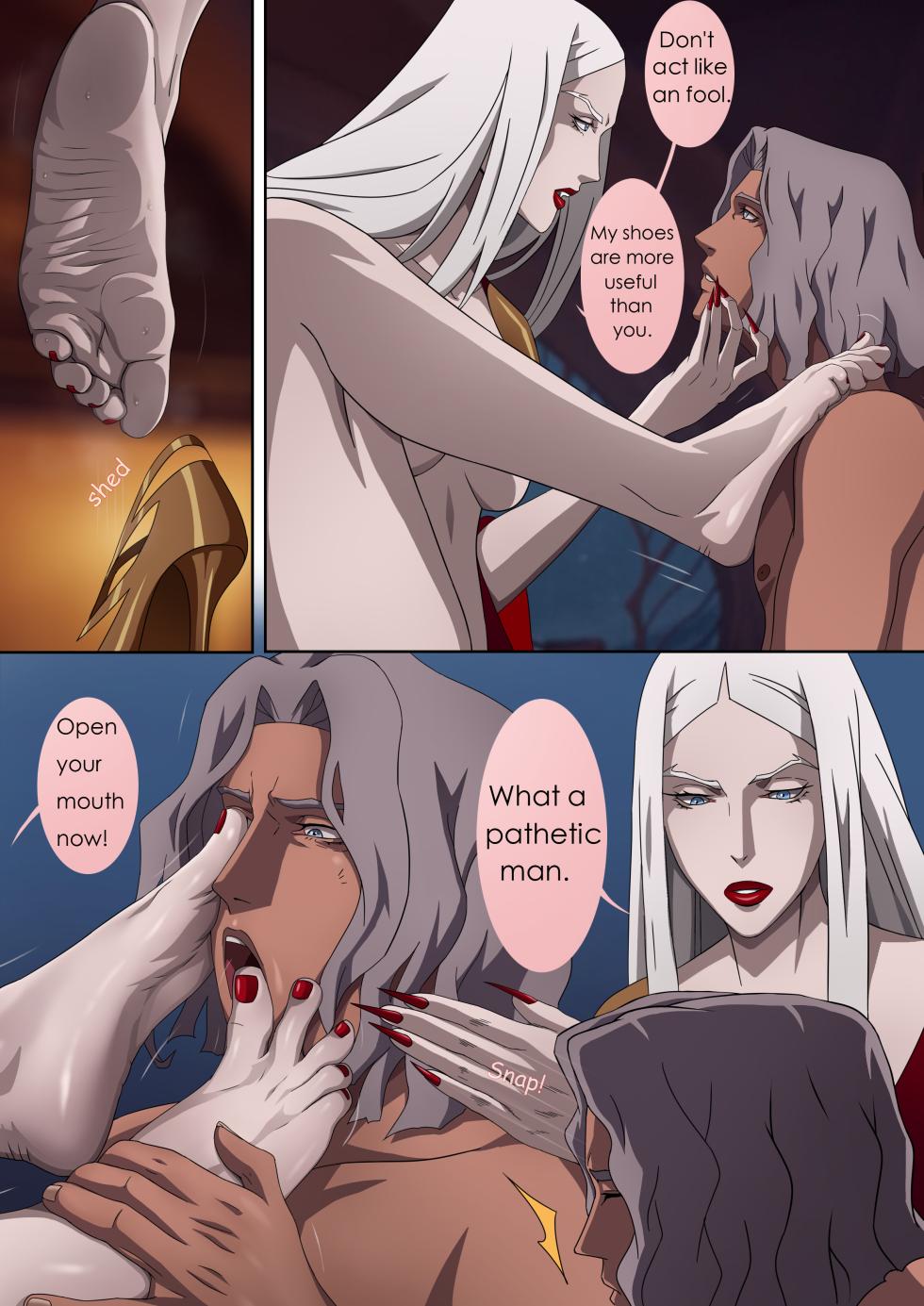 [Foot Croft] Castlevania Part 1 - Carmilla (Castlevania) [Decensored] - Page 18