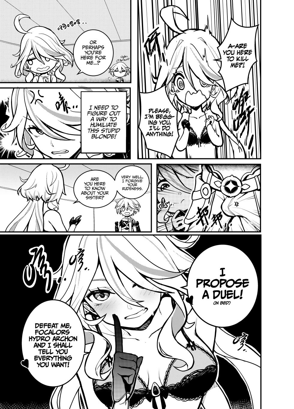 [renard] Stupid Furina (Genshin Impact) [English] [LunaticSeibah] - Page 3