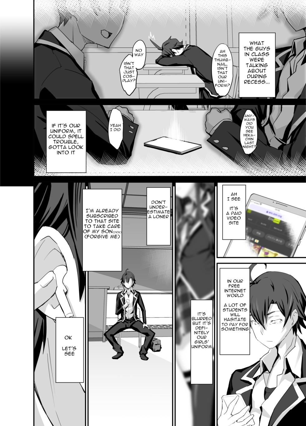 [Miyanchi (Miyagoe Yoshitsuki)] Douse Ore no Seishun Love Come wa DT de Owatteiru | My Teen Romantic Comedy Ended With Me Staying A Virgin Anyway (Yahari Ore no Seishun Love Come wa Machigatteiru.) [English] [Decensored] [Ra3byou] [Digital] - Page 31