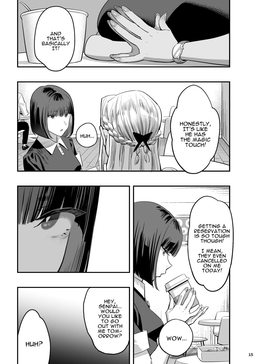 [Hito no Fundoshi (Yukiyoshi Mamizu)] Watashi ga Sakini Sukidatta no ni Seitai. | But I Liked Her First Chiropractor. [English] [Darg777 Translations] [Digital] - Page 14