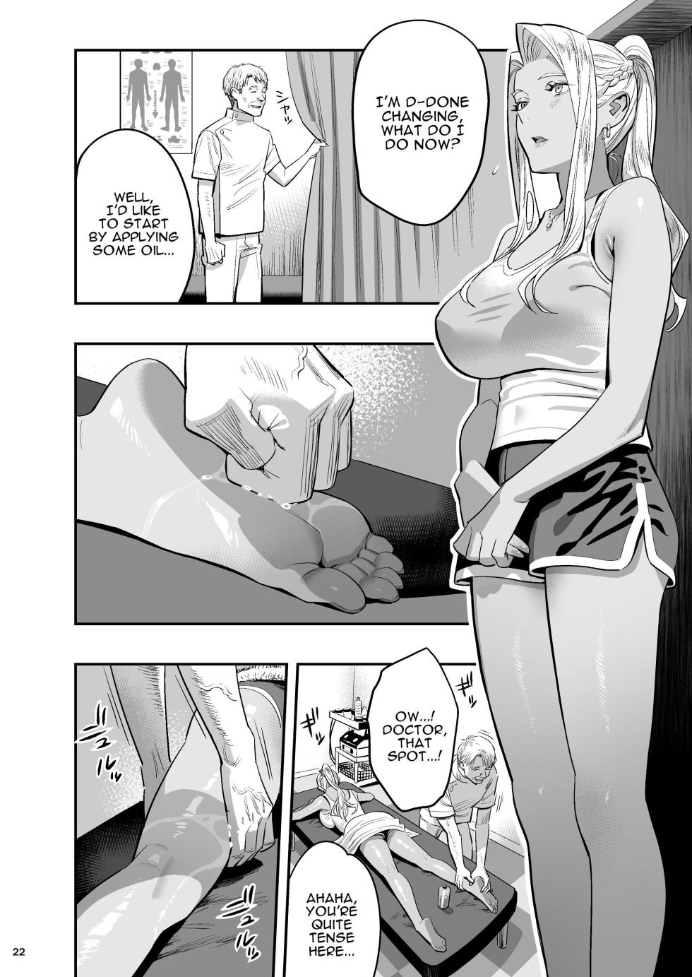 [Hito no Fundoshi (Yukiyoshi Mamizu)] Watashi ga Sakini Sukidatta no ni Seitai. | But I Liked Her First Chiropractor. [English] [Darg777 Translations] [Digital] - Page 21