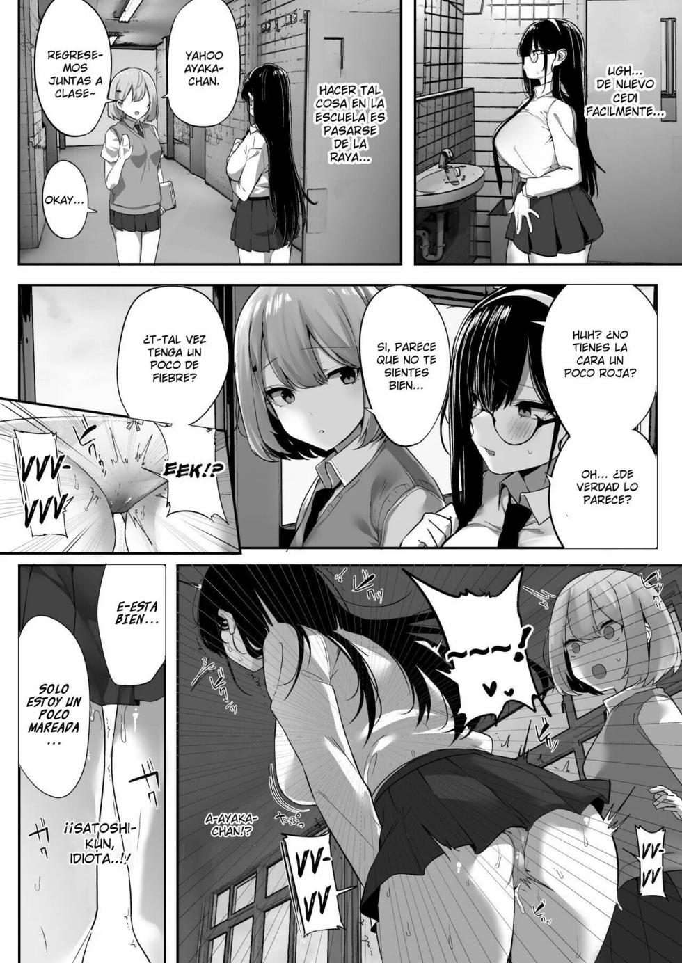 [Ofuton de Suyaa (Mitsudoue)] Kiyowa na Kanojo wa Nagasare Netorare [Spanish] - Page 5