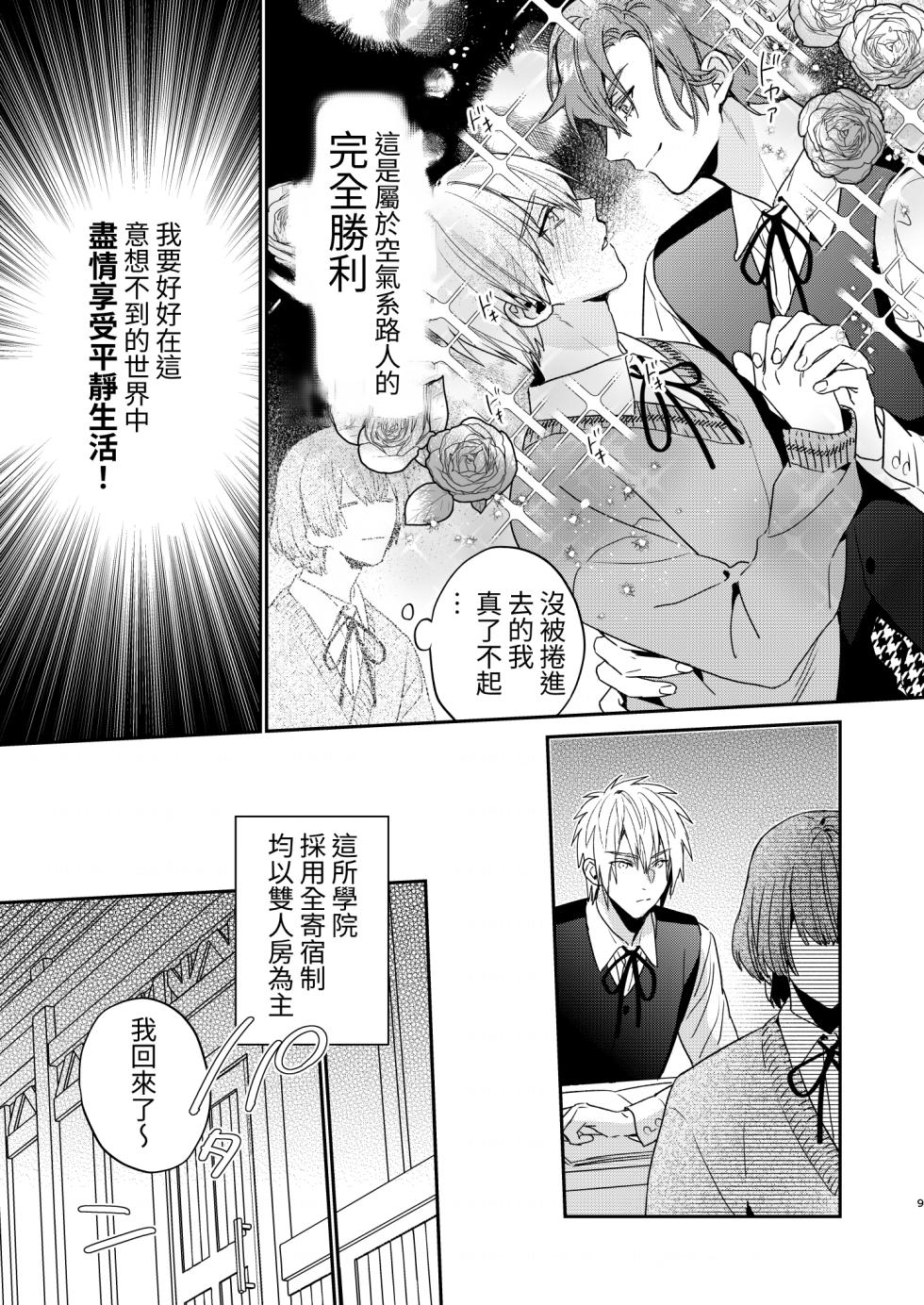 [Niwanihaniwa (Oova Akiru)]Tensei mobu wa BL gē no sekai de hame rare kōryaku sa remashita! ? [Chinese] - Page 9