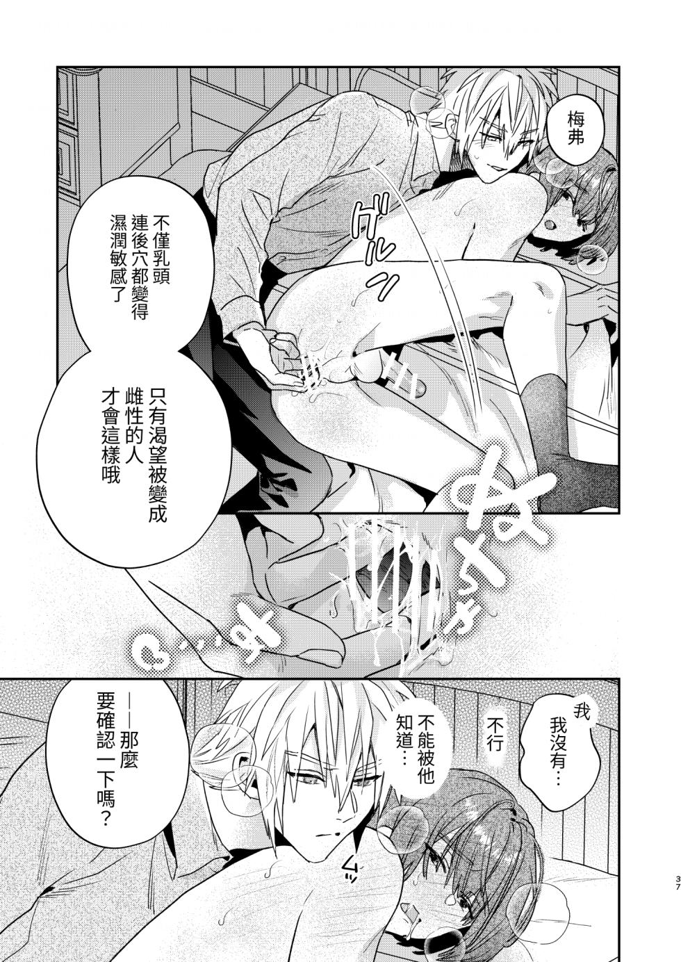 [Niwanihaniwa (Oova Akiru)]Tensei mobu wa BL gē no sekai de hame rare kōryaku sa remashita! ? [Chinese] - Page 37