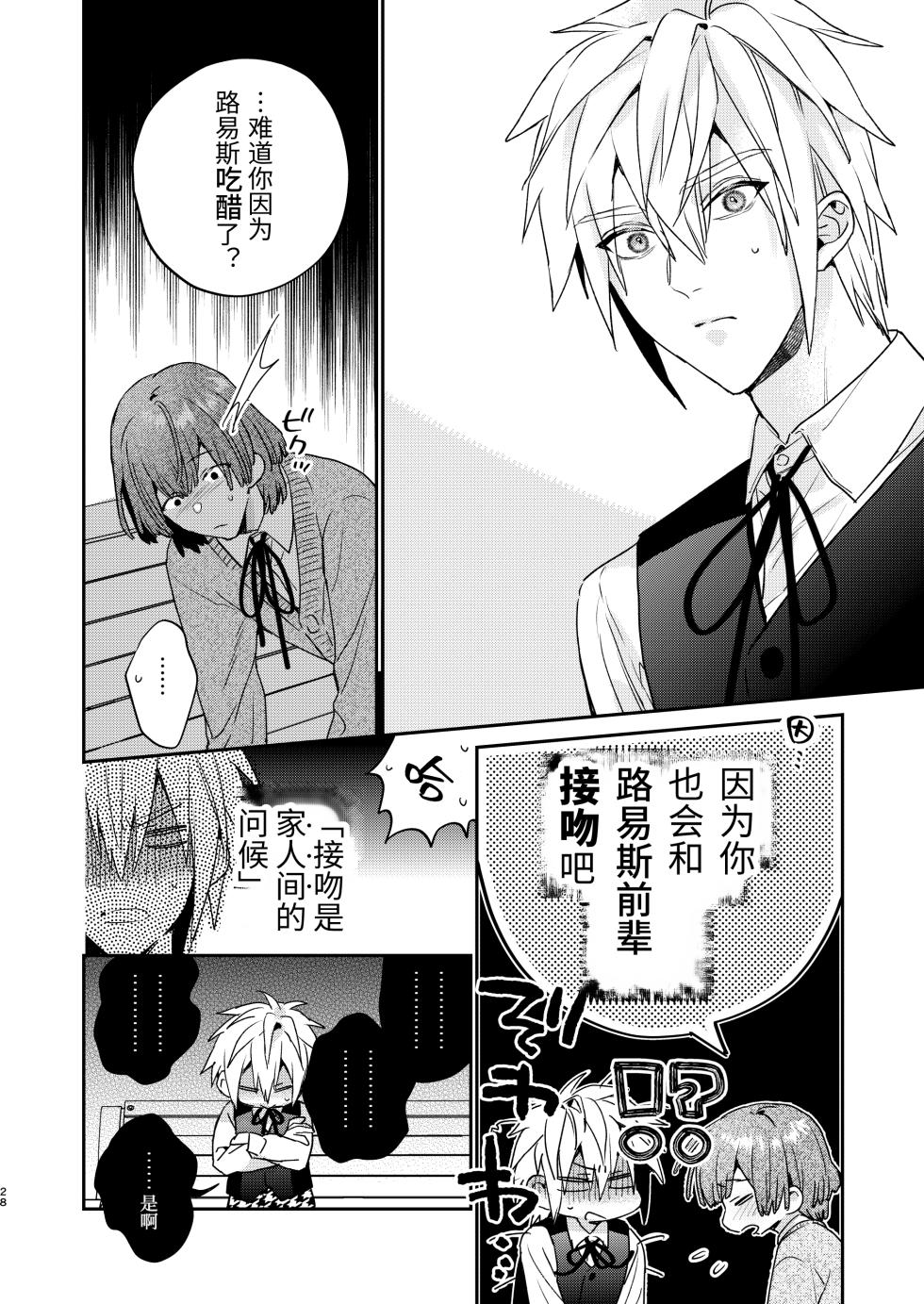 [Niwanihaniwa (Oova Akiru)]Tensei mobu wa BL gē no sekai de hame rare kōryaku sa remashita! ?2 [Chinese] - Page 28