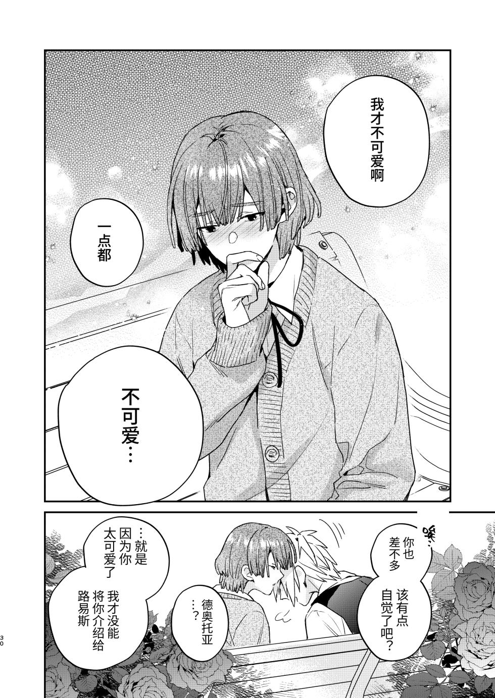 [Niwanihaniwa (Oova Akiru)]Tensei mobu wa BL gē no sekai de hame rare kōryaku sa remashita! ?2 [Chinese] - Page 30