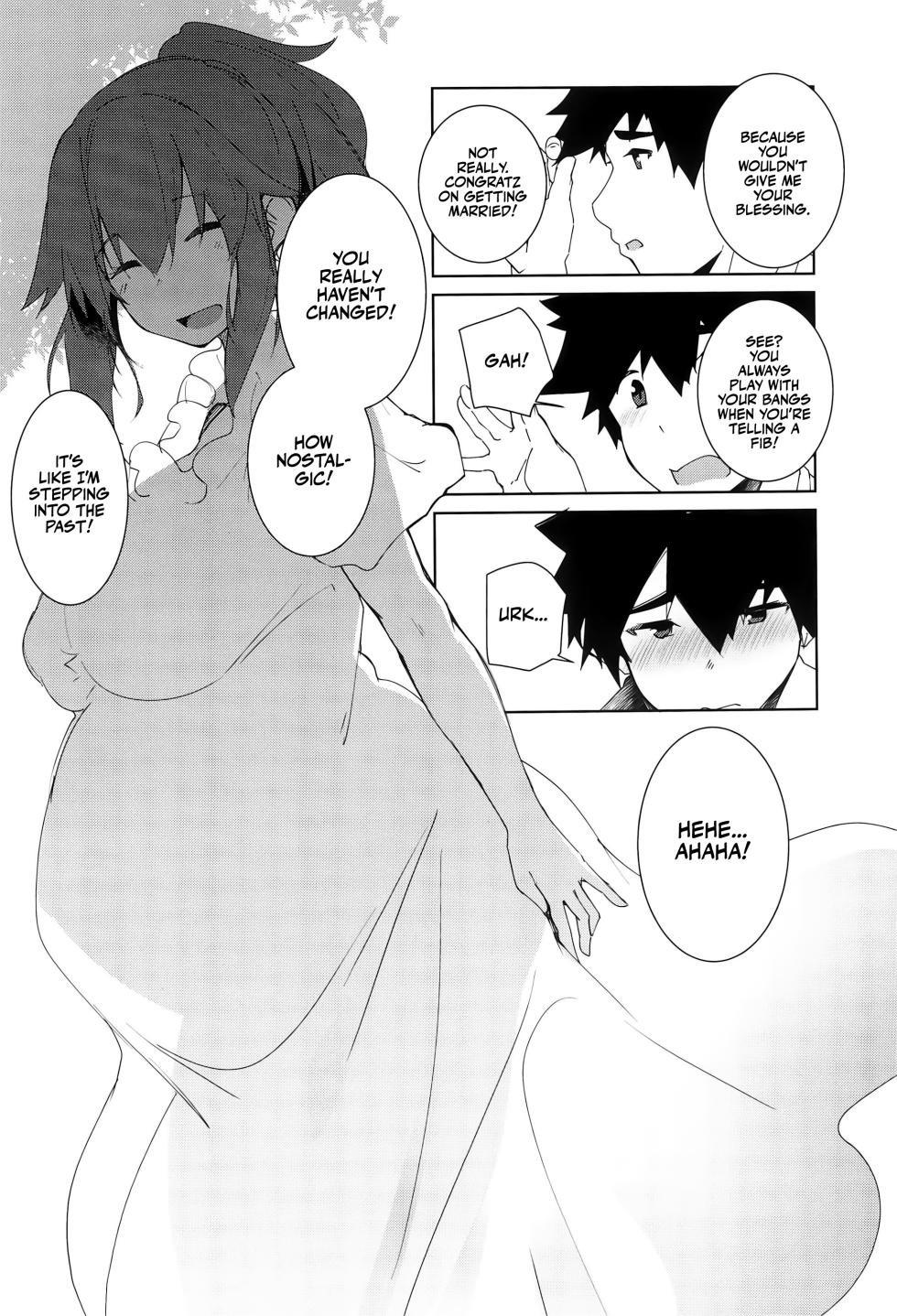 (C102) [Flicker10 (Kuronyan)] Natsu No Owari | The Last Day of Summer [English] [Team Rabu2] - Page 8