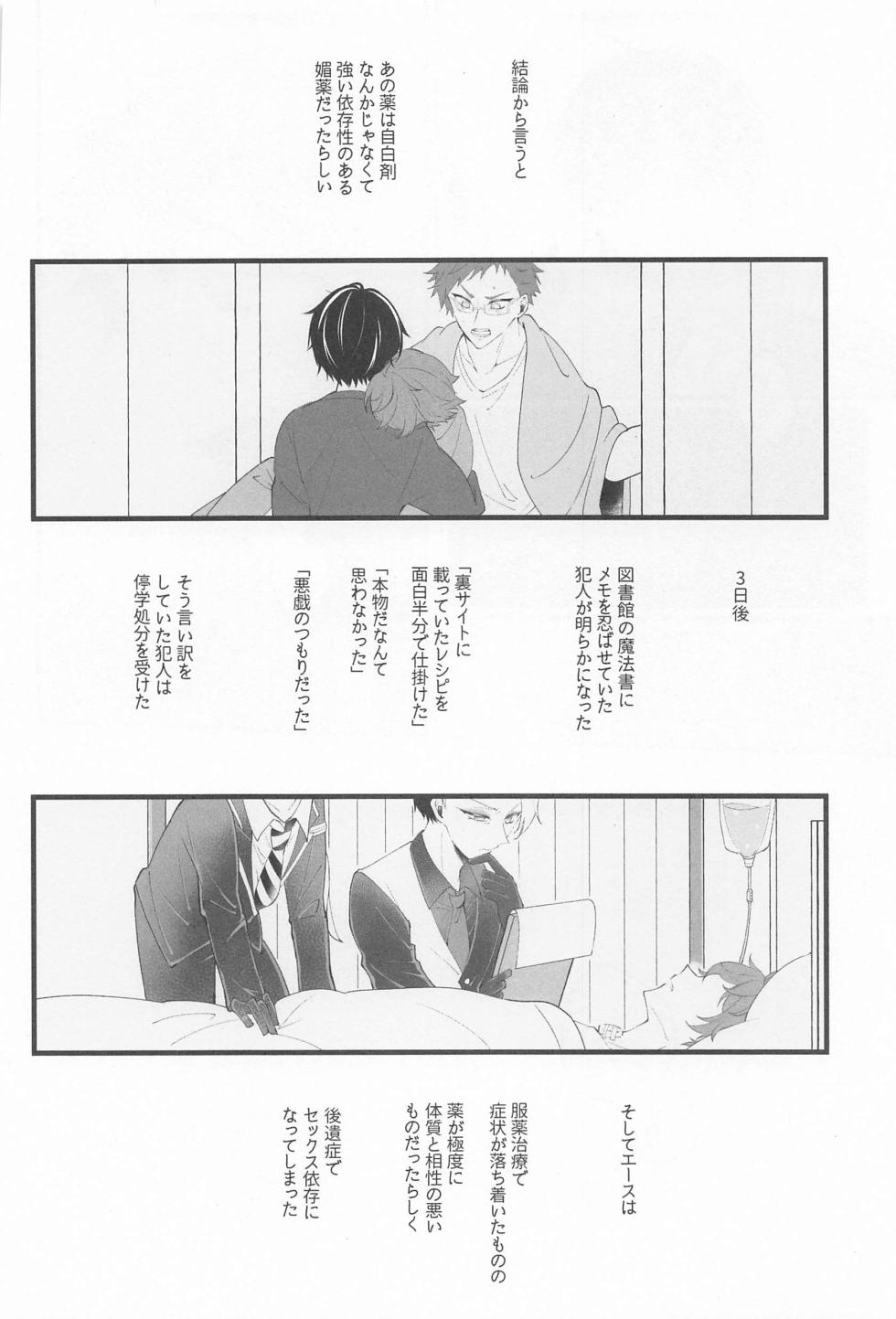 (Beckon of the Mirror 17) [dausagi (Yamo)] No use crying. (Disney: Twisted-Wonderland) - Page 23