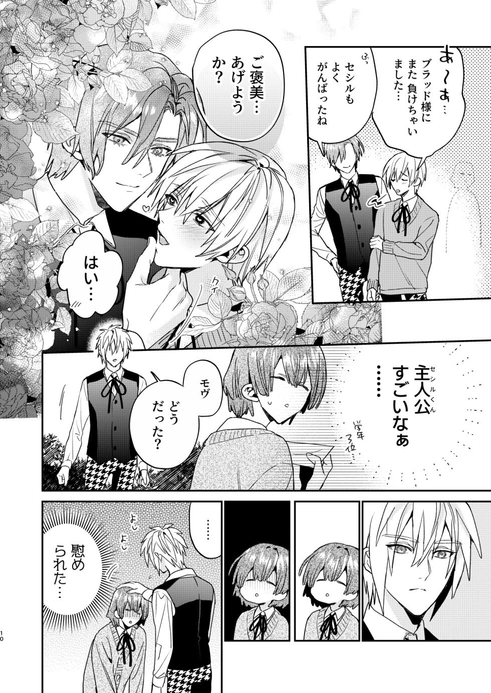 [Niwanihaniwa (Oova Akiru)]Tensei mobu wa BL gē no sekai de hame rare kōryaku sa remashita! ?3 - Page 10
