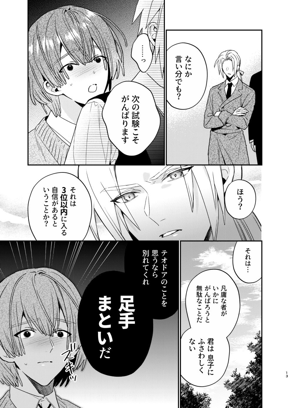 [Niwanihaniwa (Oova Akiru)]Tensei mobu wa BL gē no sekai de hame rare kōryaku sa remashita! ?3 - Page 13