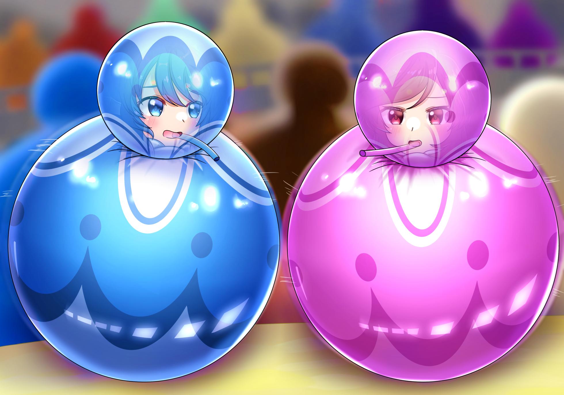 [shiirulu](FANBOX) Wakasagihime Imaizumi Kagerou Pyon-Pyon Balloon - Page 5