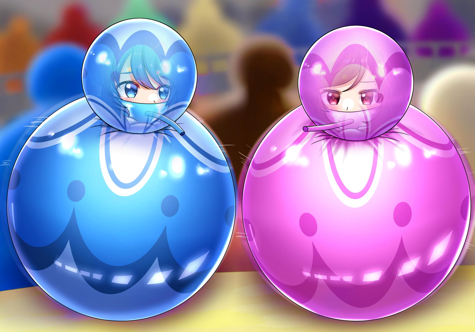 [shiirulu](FANBOX) Wakasagihime Imaizumi Kagerou Pyon-Pyon Balloon - Page 6