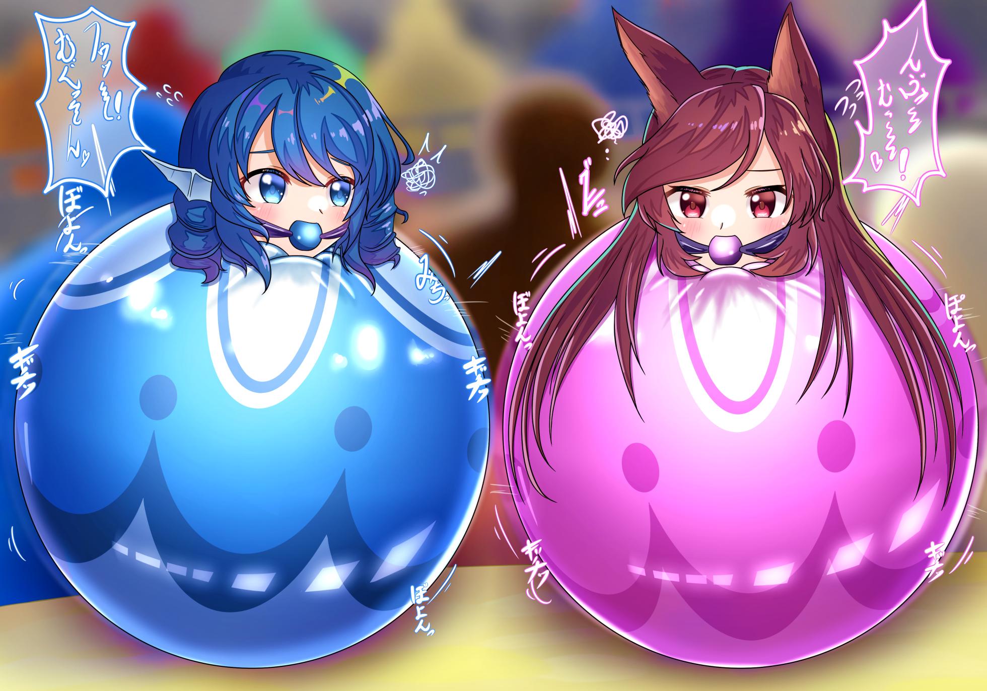 [shiirulu](FANBOX) Wakasagihime Imaizumi Kagerou Pyon-Pyon Balloon - Page 14