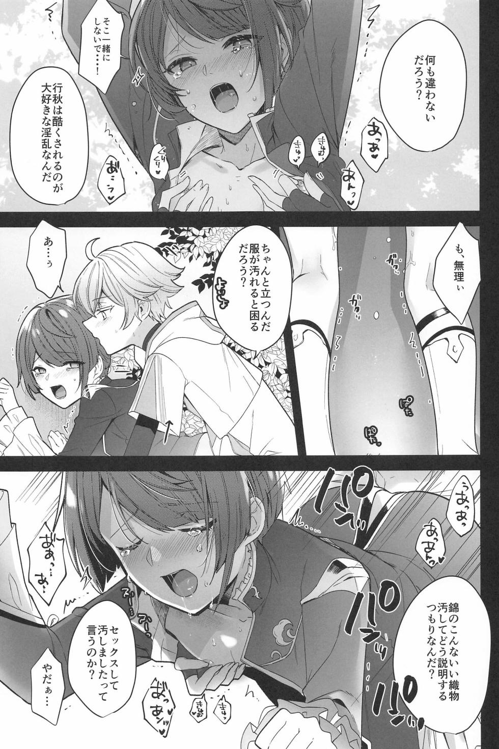 (GOOD COMIC CITY 27) [Kuensan1750 (Kusothumu)] Taihen desu ne Chongyun-kun (Genshin Impact) - Page 5