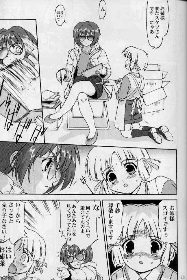 [Takotsuboya (TK)] Daidoujin Mizuki 2 (Comic Party) - Page 22