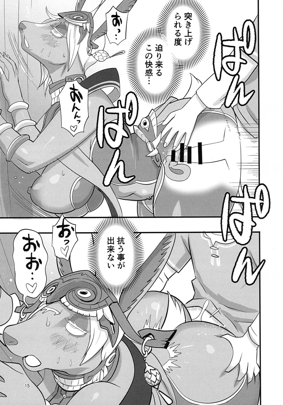 (C102) [UNKNOWN MEAT (Kojima Video)] Mineru-sama Juniku (The Legend of Zelda: Tears of the Kingdom) - Page 15