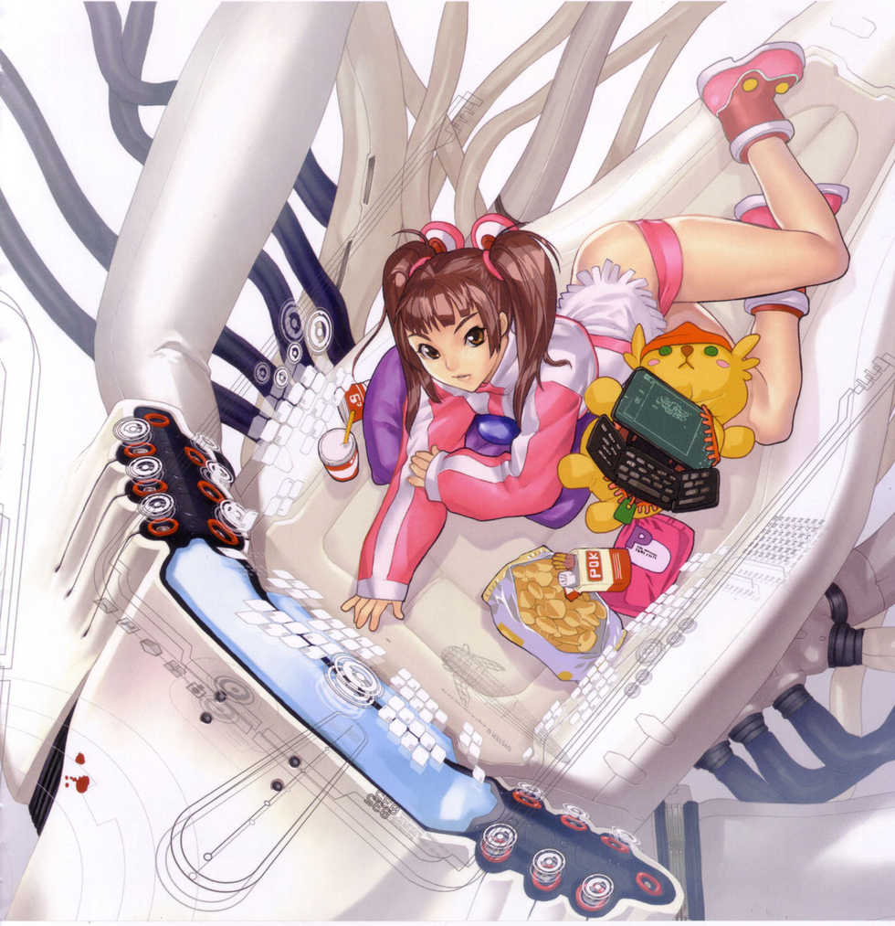 Ugetsu Hakua – Flamboyant Burst Angel (Bakuretsu Tenshi) Artbook - Page 27